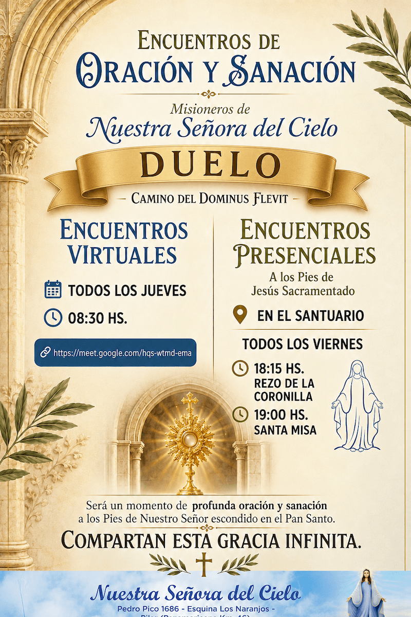 Encuentros de oración y sanación